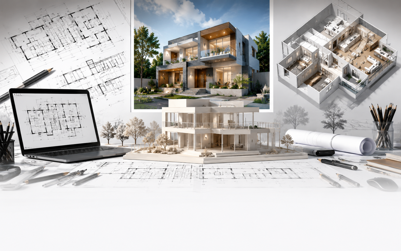 2D 3D Plans